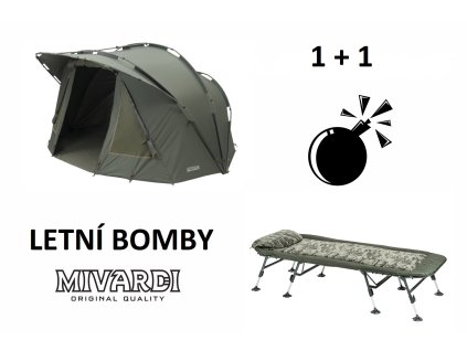 Bivak New Dynasty XL + Lehátko CamoCODE Air8