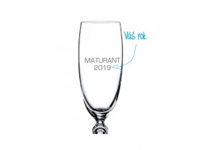 Maturitní sklenička 001 - klasik