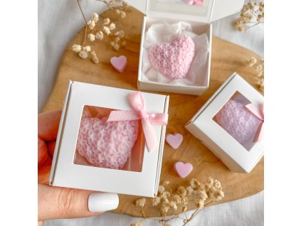 Vonný vosk SRDCE SLADKÁ JAHODA