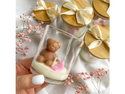 Dekorativní svíčka MEDVÍDEK