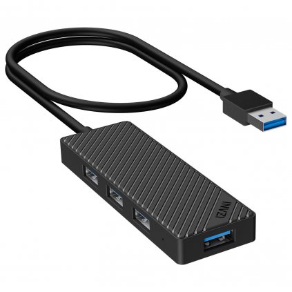 invzi maghub 4 port usb 3 0 hub ultra slim data usb a hub with 2ft extended cable 1 1500x1500