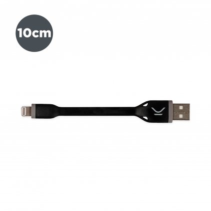 Ksix nabíjací a dátový kábel USB na Lightning, MFi, 10cm