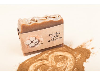 PRÍRODNÉ MYDLO SO ŠKORICOU 85g