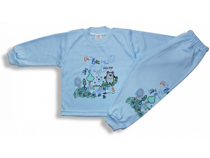 Detské pyžamo - BEAR, modré
