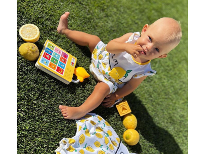 Letné šaty pre bábätká - Lemon
