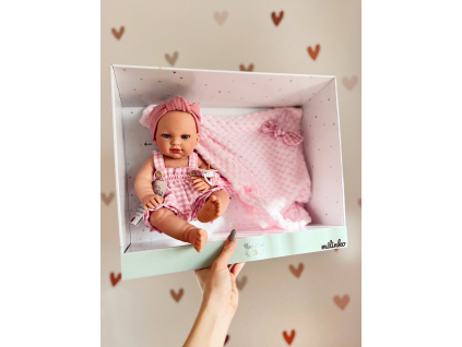Realistická španielska bábika- Baby Rn Vichys dekou 37cm