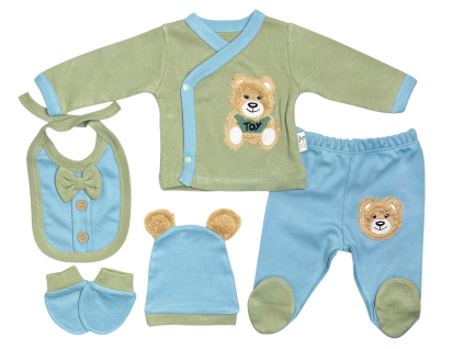 5dielna kojenecká súprava - Teddy