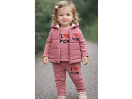 3-dielny teplý detský set – Mamička