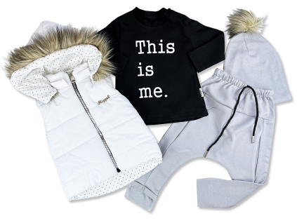 oblečenie pre bábätká this is me1,