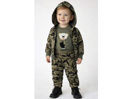 3dielny set pre bábätká- Maskáč-Macko