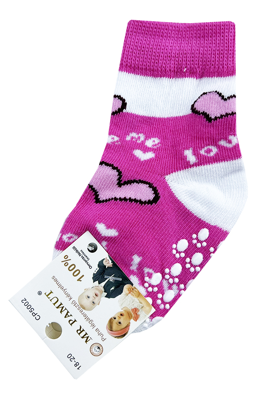 Mr. Pamut Protišmykové ponožky pre bábätká- Love veľkosť: 15-17