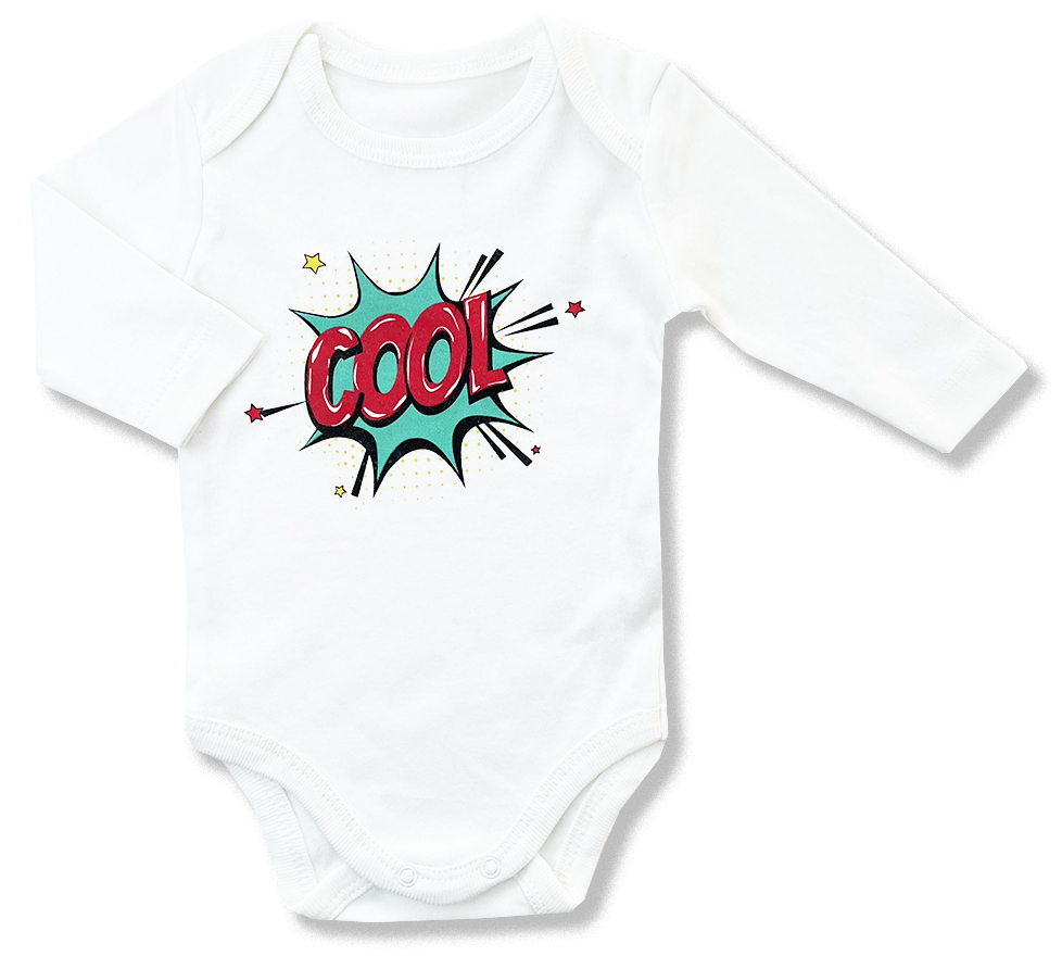 E-shop Baby Cool Detské body - Cool veľkosť: 56 (0-2m)