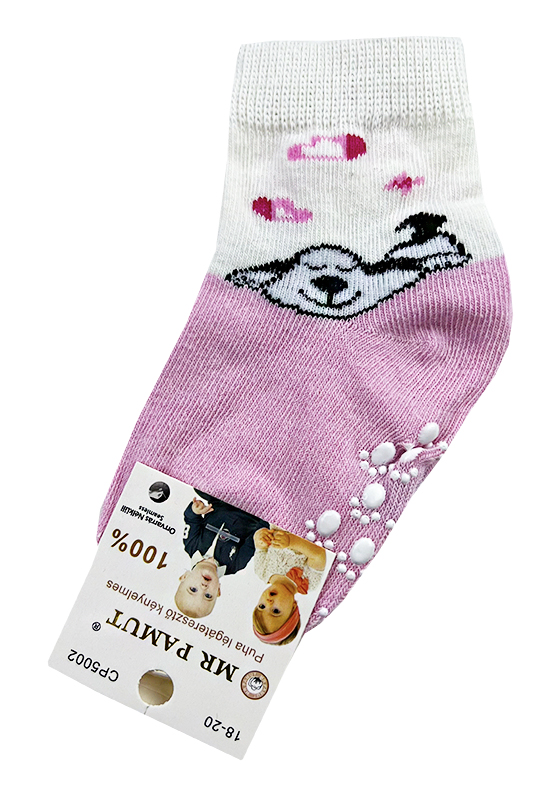 Mr. Pamut Protišmykové ponožky pre bábätká- Psíček veľkosť: 15-17
