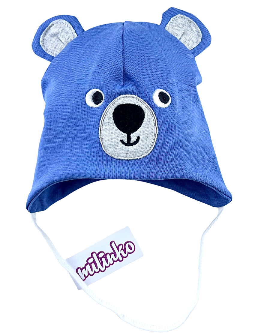 E-shop KAYRA baby Novorodenecká čiapka- Macko veľkosť: 0-4m