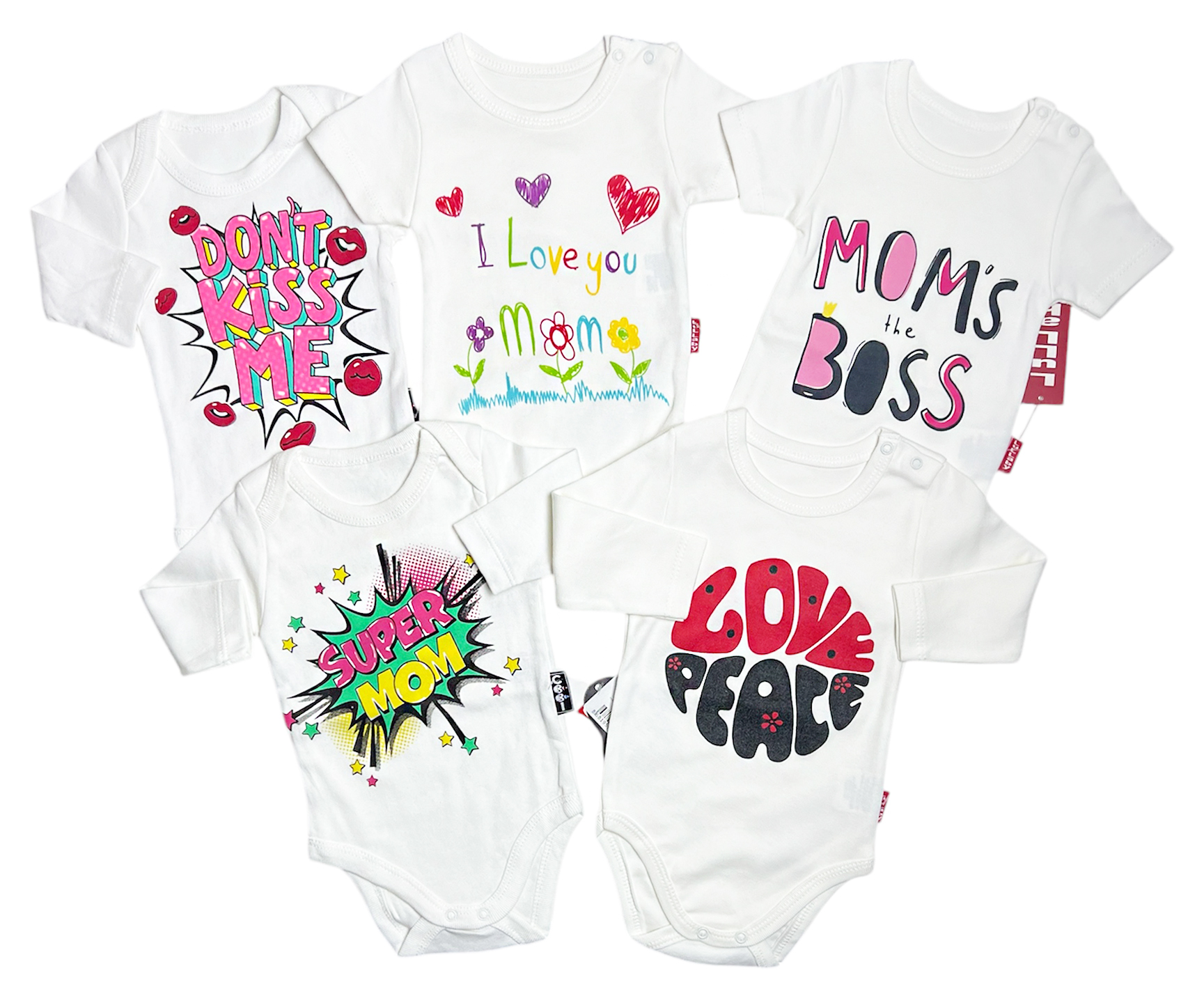 E-shop LULLABY Detské body 5KS, čislo 56/62