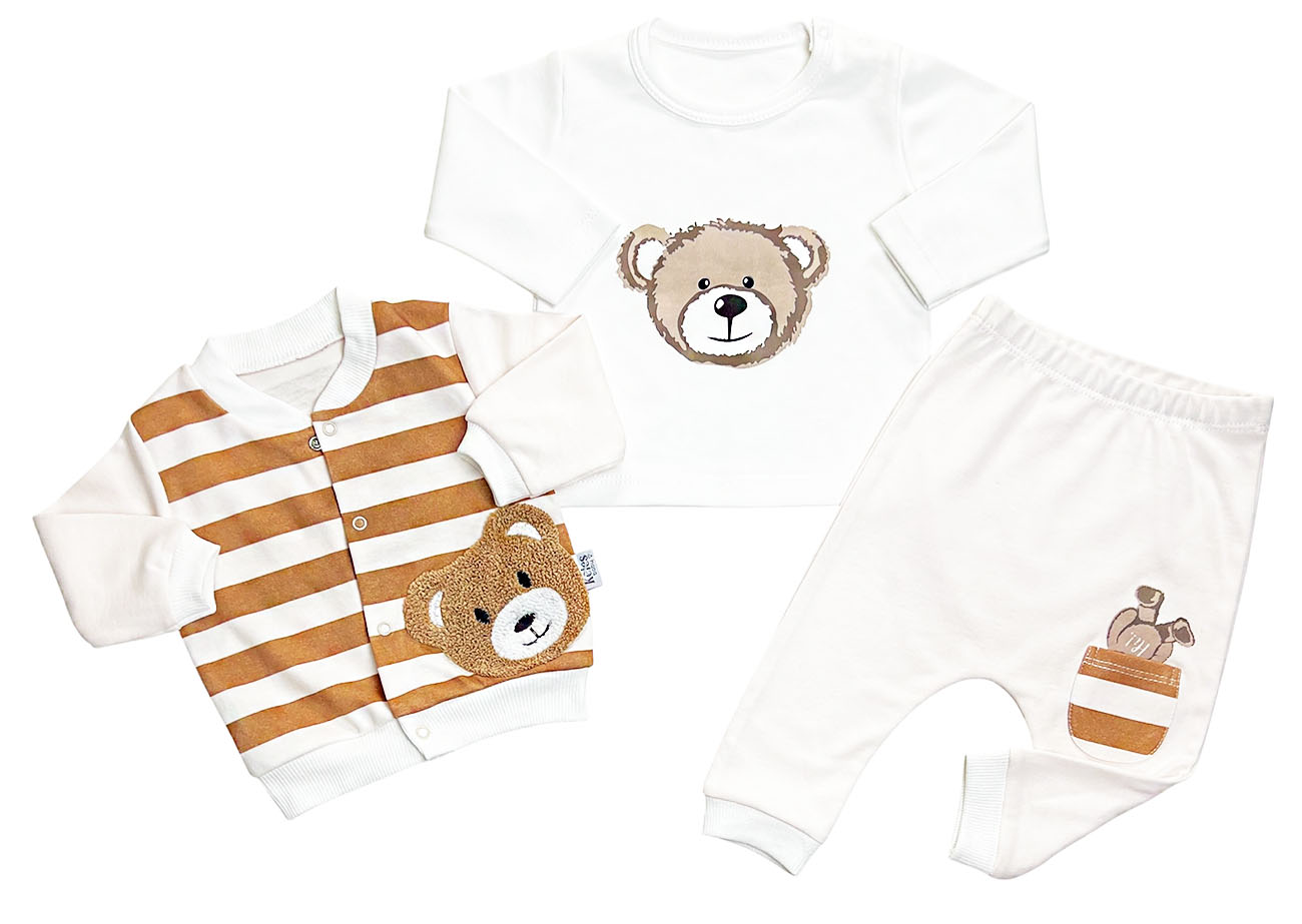 E-shop Baby 3dielny set pre bábätká- Macko 1