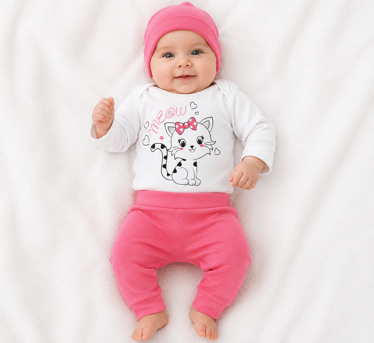 E-shop Baby 3dielny set pre bábätká - Mačička