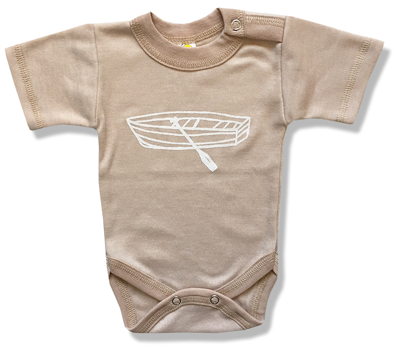 BABY´S WEAR Kojenecké body - krátky rukáv, Loďka veľkosť: 68 (4-6m)