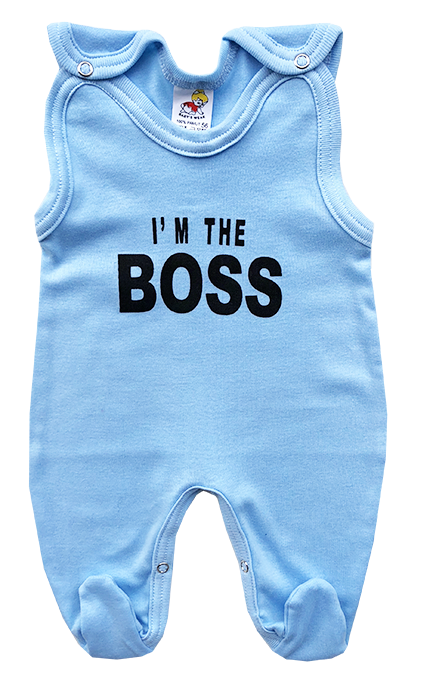 BABY´S WEAR Dupačky pre bábätká - I Boss veľkosť: 74 (6-9m)