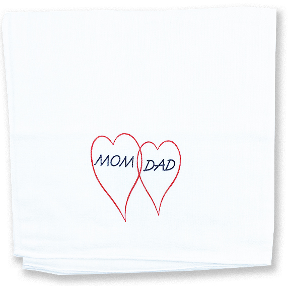E-shop BABY´S WEAR Detská bavlnená plienka - Mom Dad