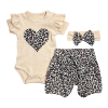2-dielny letný set pre bábätká – Leopard