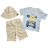 3-dielny letný set pre bábätká – Hello