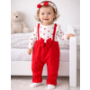 2dielny dievčenský komplet- Jahôdky, Baby