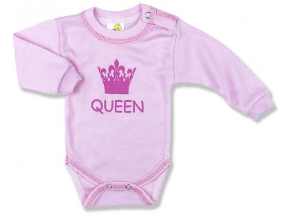Body pro miminka- Královna, růžové