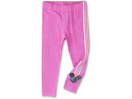 Dětské legíny s flitry - Minnie, PINK