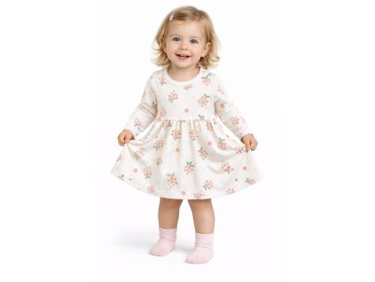 Dívčí šaty- Rybíz