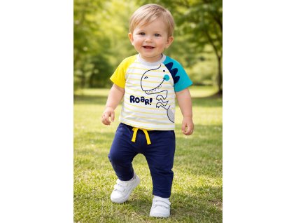 2dílný letní set pro miminka - ROAR! Dinosaur