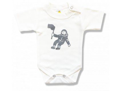 Body pro miminka, krátký rukáv- Kosmonaut