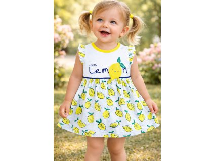 Letní šaty pro miminka - Lemon