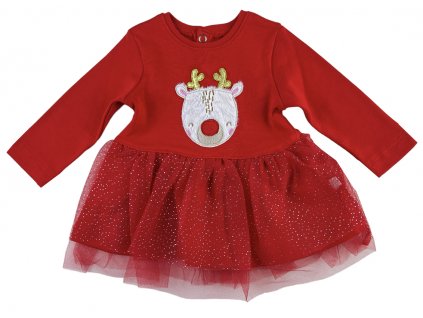 Dívčí šaty Miomini- Vánoce