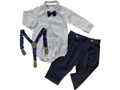 4dílný set pro miminka-Elegant, béžový