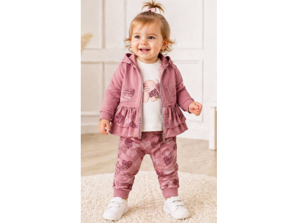 3dílná dívčí sada pro miminka - Love
