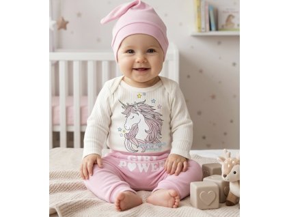 3dílná sada pro miminka – Unicorn