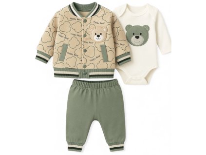3dílný dětský set pro miminka- Macko