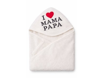 Dětská osuška s kapucí – Mama Papa