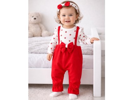 2diíny dívčí komplet- Jahůdky