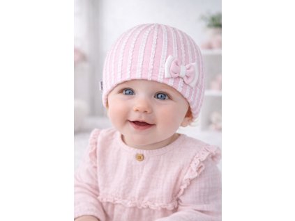 Čepice pro miminka- žirafa, 3-12m.