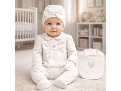 5dílná kojenecká souprava – Móda, Křest