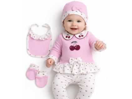 5dílná kojenecká souprava – Třešničky