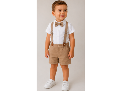 Letní elegantní 4dílná sada pro miminka – Móda