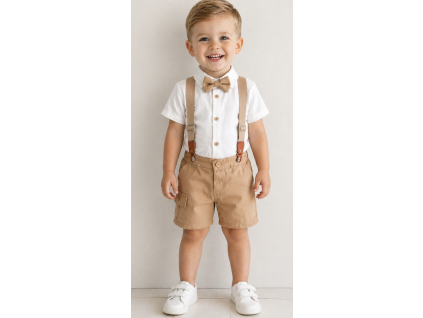 Letní elegantní 4dílná sada pro miminka – Móda