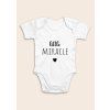 Body pro miminka, krátký rukáv