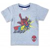 Dětské triko na krátký rukáv - Spiderman, šedé