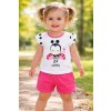 2dílný letní set pro miminka - Beruška, růžový