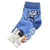 Protišmykové ponožky pre bábätká- Monkey, modrý