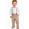 4dílná elegantní sada pro miminka - Móda, hnědá